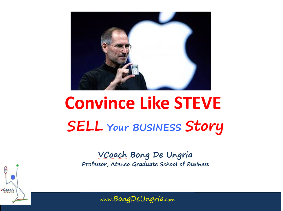 Be Like Steve Jobs, The StorySeller | BiZ CoACH